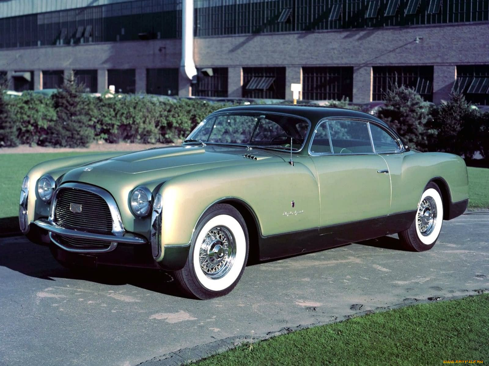 chrysler, ghia, special, show, car, 1953, 